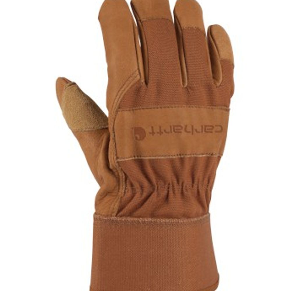 Carhartt Grain Leather Safety Cuff Work Glove, A518