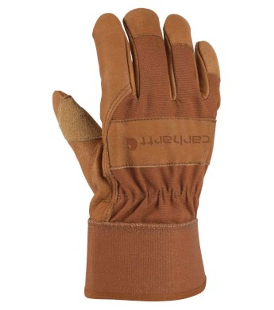 Carhartt Grain Leather Safety Cuff Work Glove, A518
