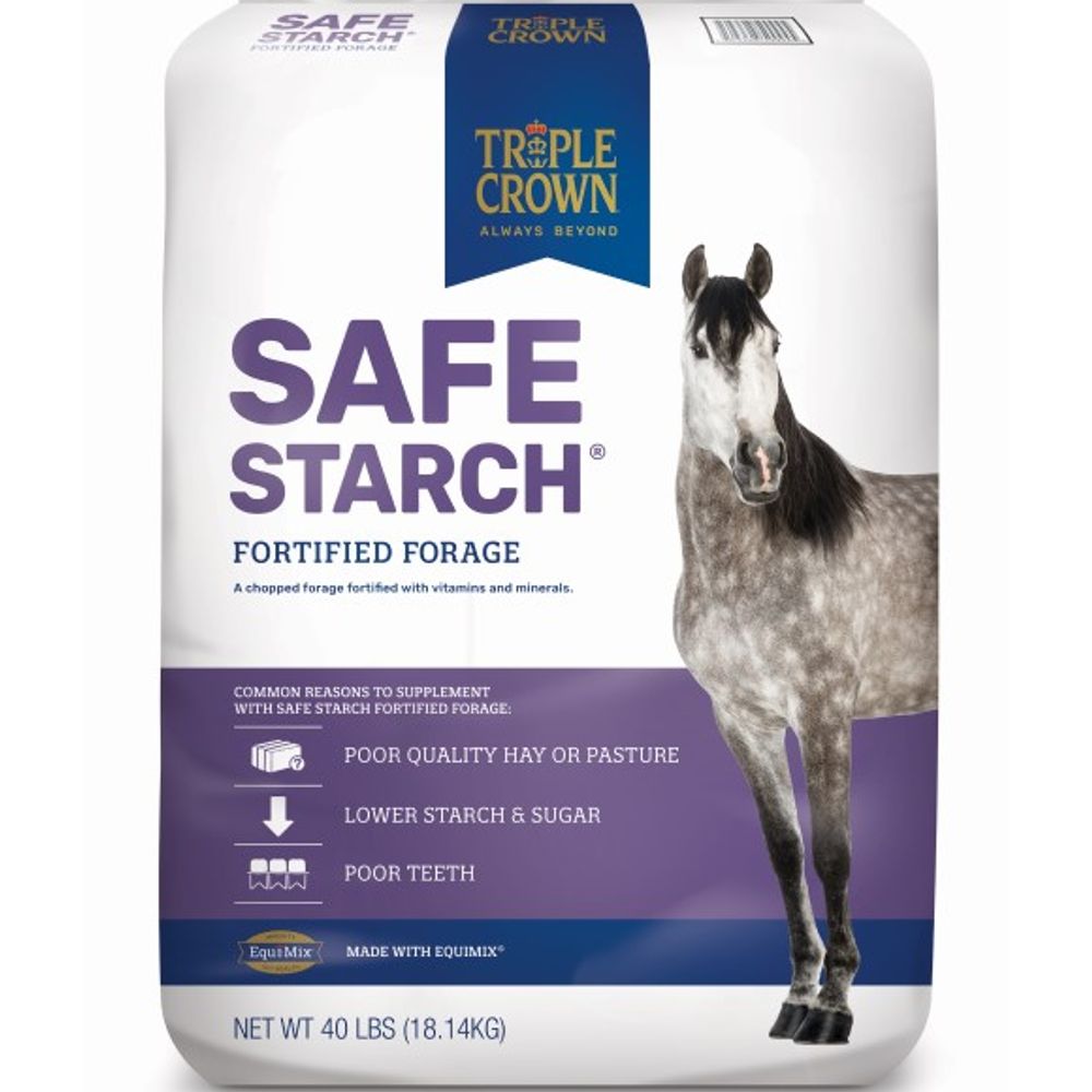Triple Crown, Safe Starch Fortified Forage, 40 lb