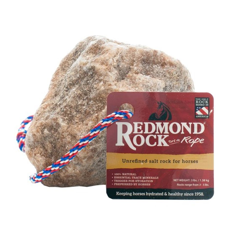 Redmond Rock, Sea Salt Rock on a Rope, 3-5 lb