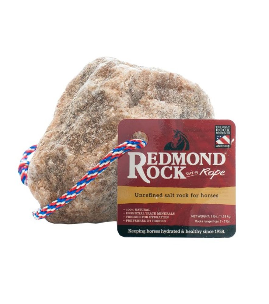 Redmond Rock, Sea Salt Rock on a Rope, 3-5 lb
