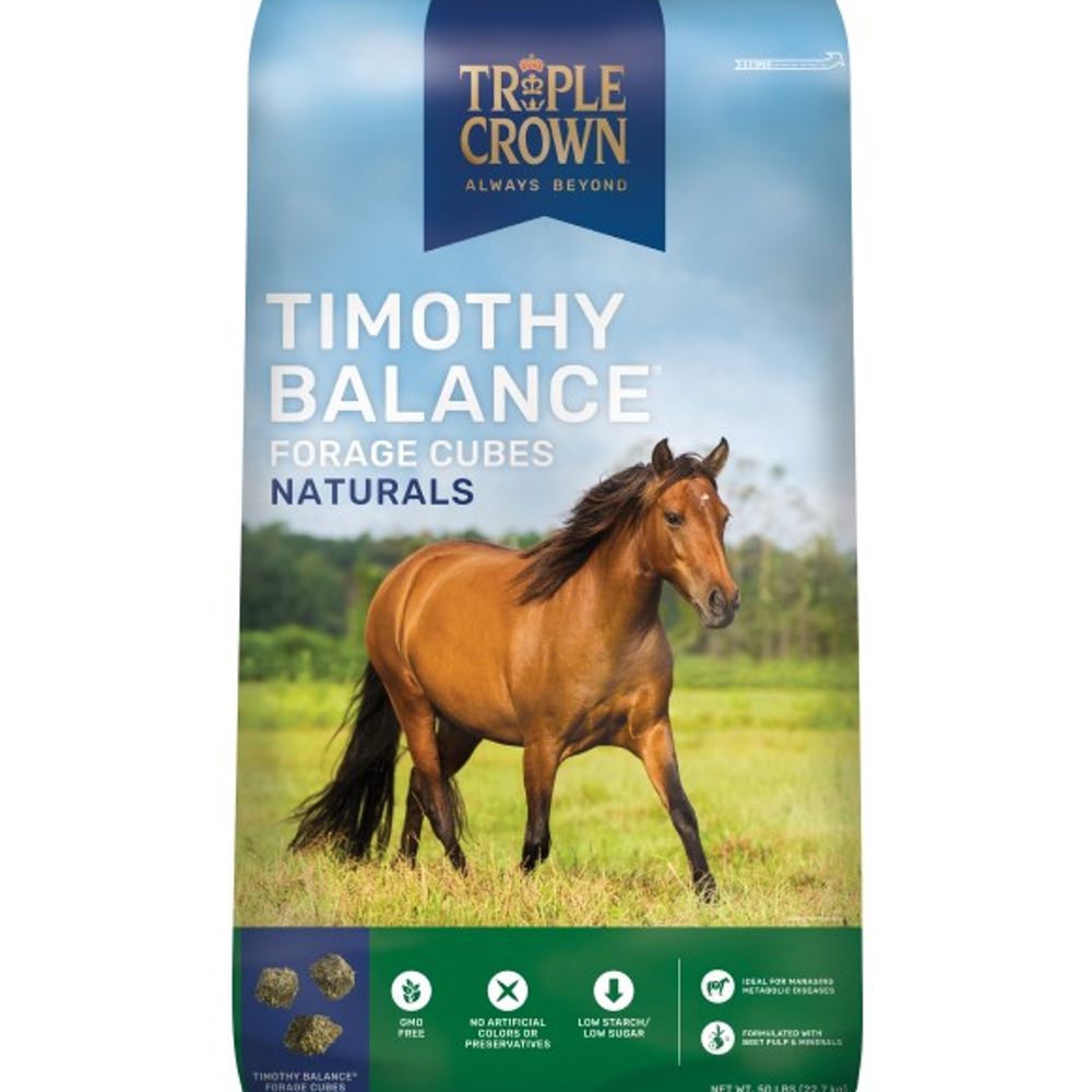 Triple Crown, Timothy Balanced Cubes, 50 lb