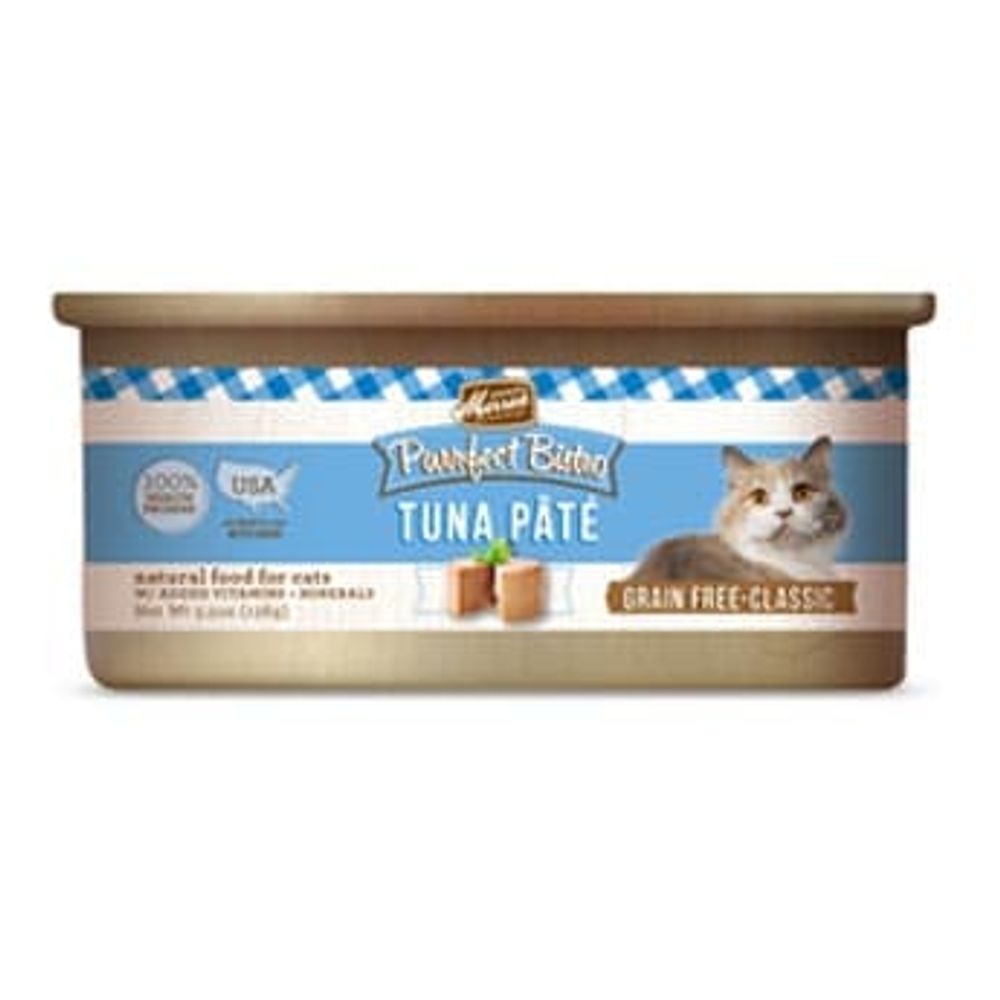 Merrick, Purrfect Bistro Grain-Free Tuna Pate Canned Cat Food, 5.5 oz