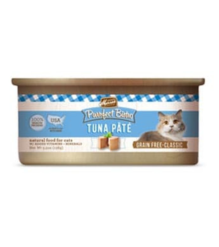 Merrick, Purrfect Bistro Grain-Free Tuna Pate Canned Cat Food, 5.5 oz