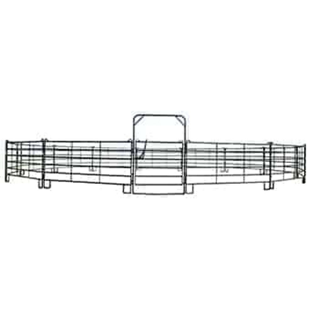 Priefert, 60' Utility Round Pen with Bow Gate