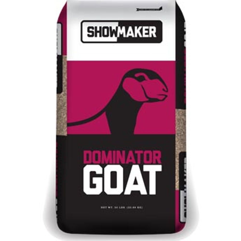 Showmaker Dominator Show Goat Gro/Fin Pellet With Rumensin, 50 lb