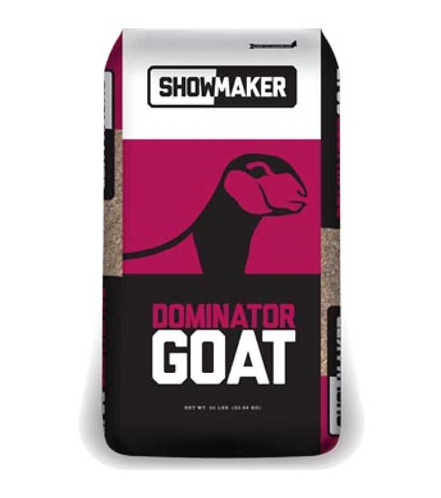 Showmaker Dominator Show Goat Gro/Fin Pellet With Rumensin, 50 lb