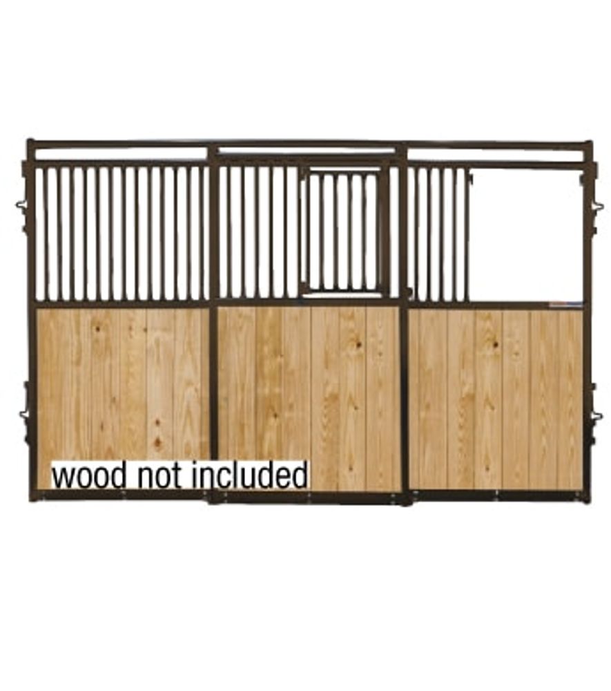Priefert, 12' Premier Brown Stall Front