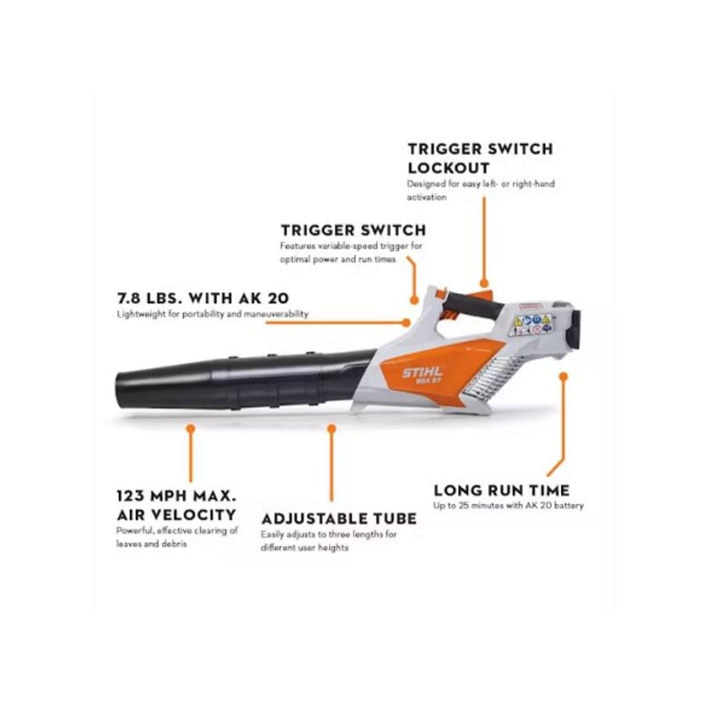 STIHL, BGA 57 Battery Powered Blower