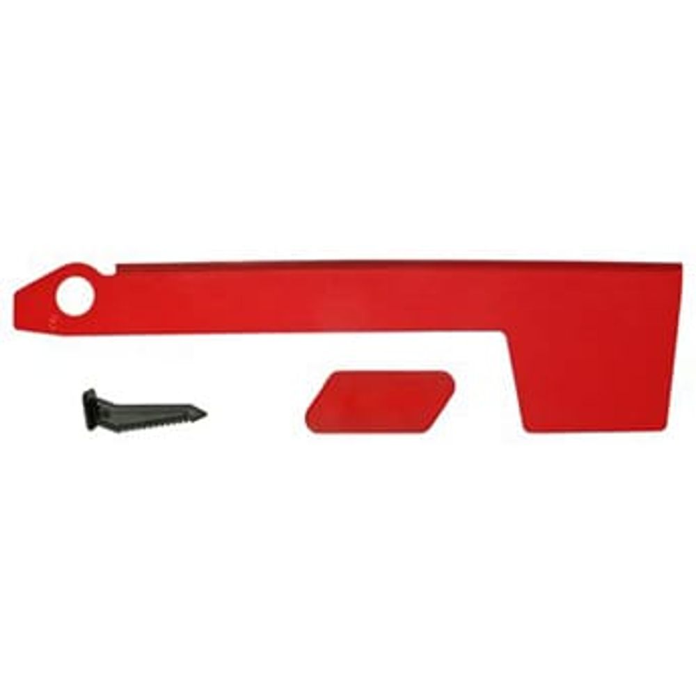 Gibraltar Mailbox Replacement Flag Kit, Red Aluminum