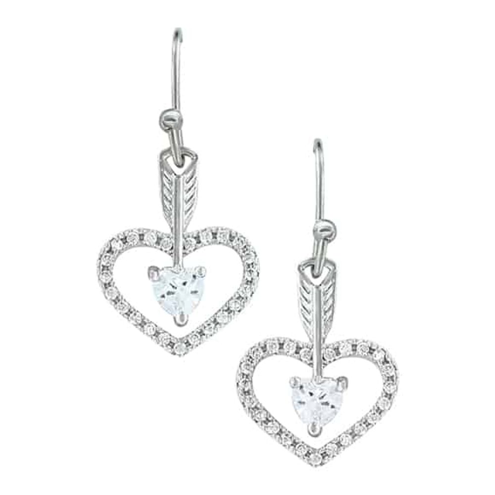 Montana Silversmiths Straight to the Heart Arrow Earrings, ER3198