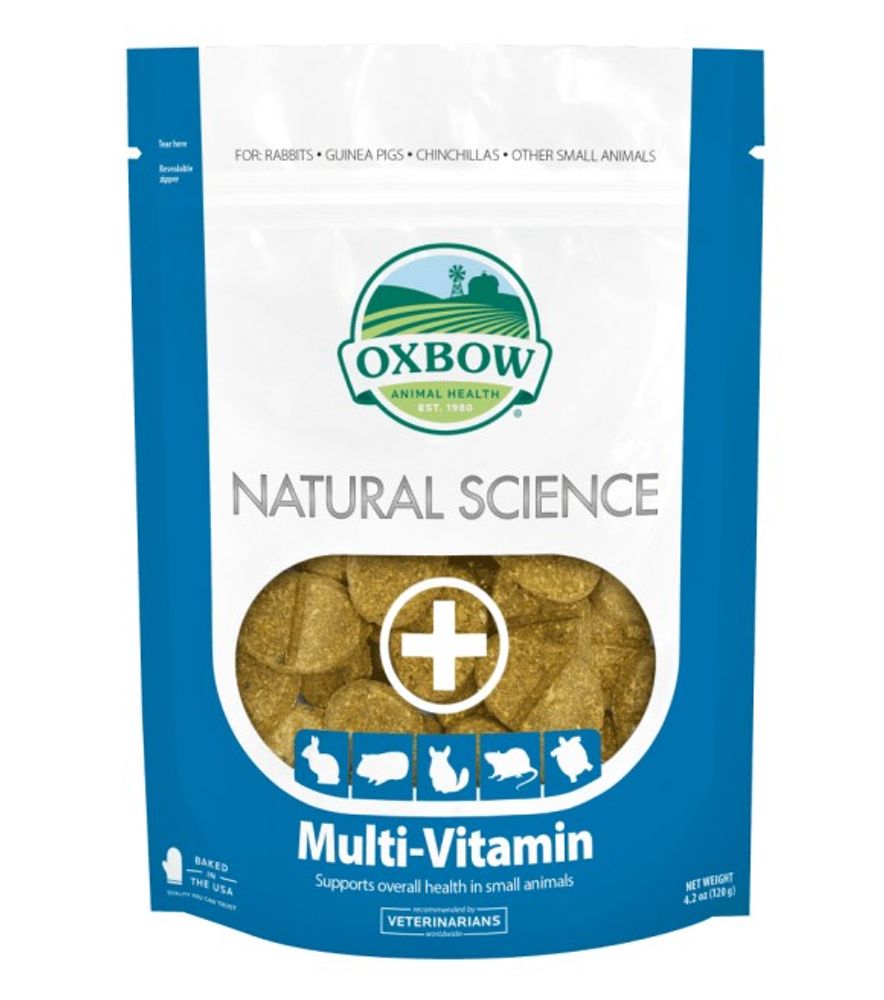 Oxbow, Natural Science Multi Vitamin Supplement, 60 ct
