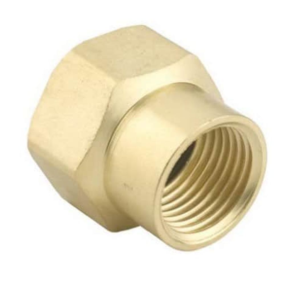 Green Thumb Pipe To Hose Connector, 1/2 in. X 3/4 in.