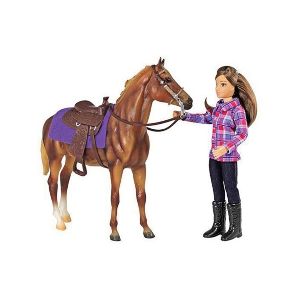 Breyer, Freedom Series Western Horse and Rider Toy