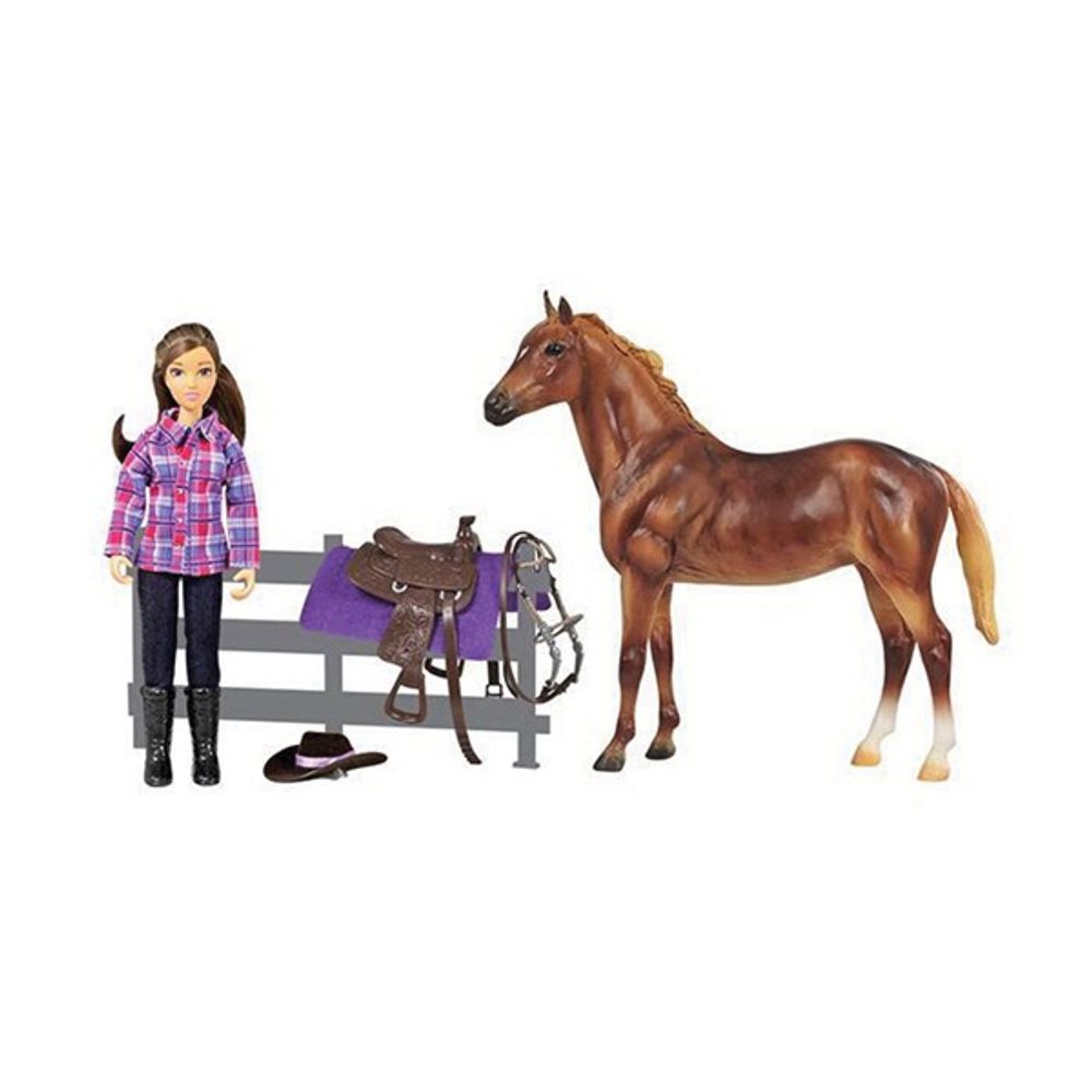 Breyer, Freedom Series Western Horse and Rider Toy
