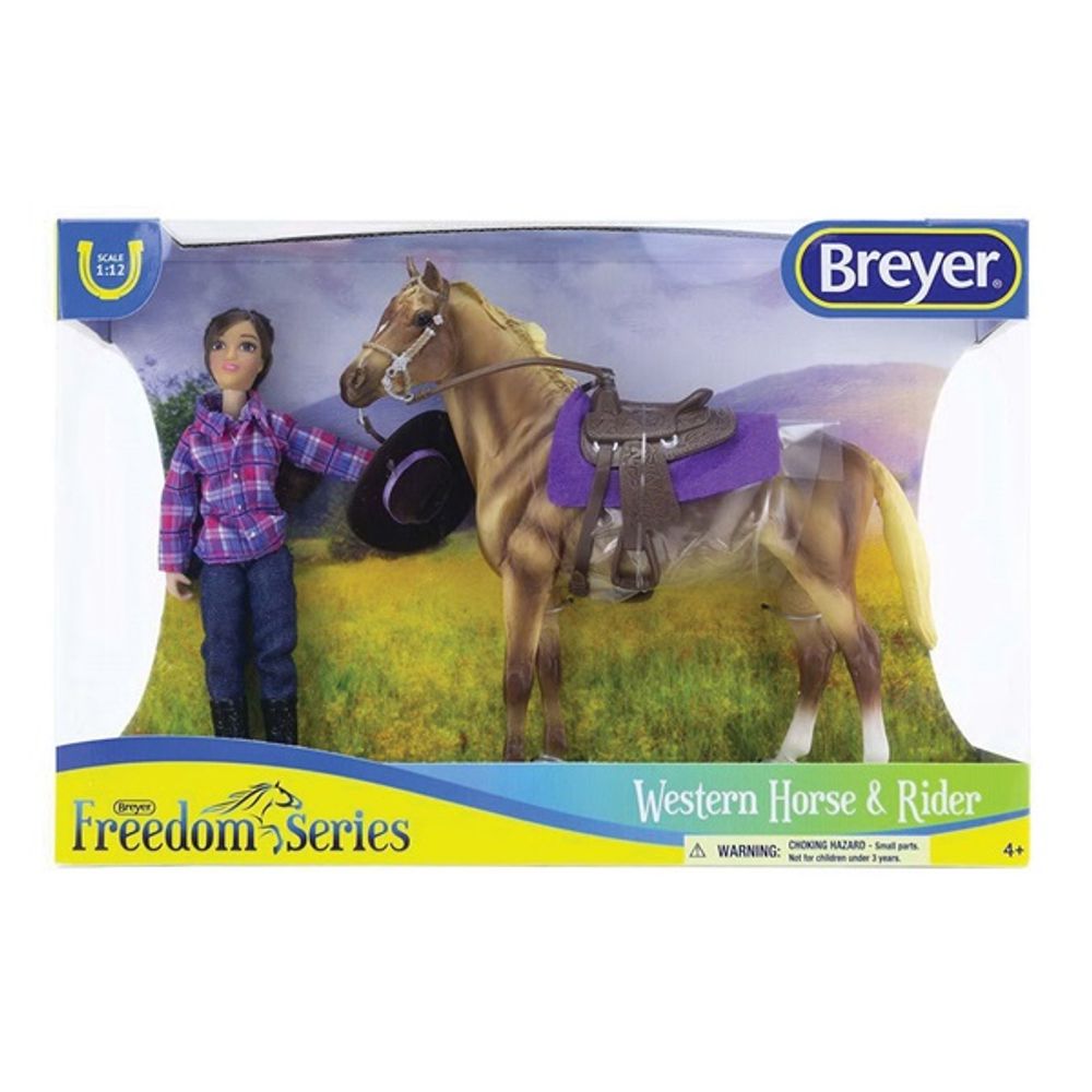 Breyer, Freedom Series Western Horse and Rider Toy