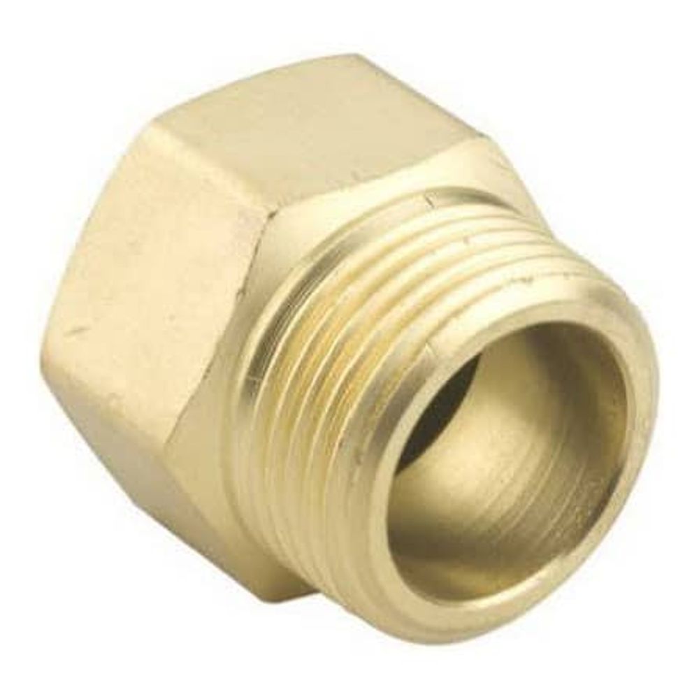 Green Thumb Male/Female Pipe To Hose Connector, 3/4 in. x 3/4 in.