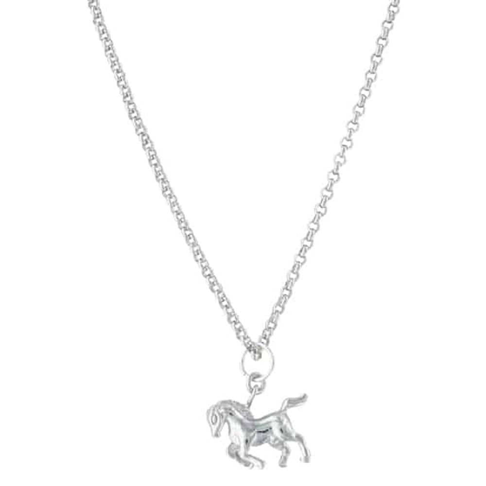 Montana Silversmiths, Prancing Horse Necklace, NC3381