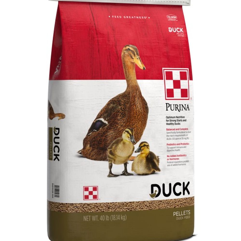 Purina, Duck Pellet, 40 lb