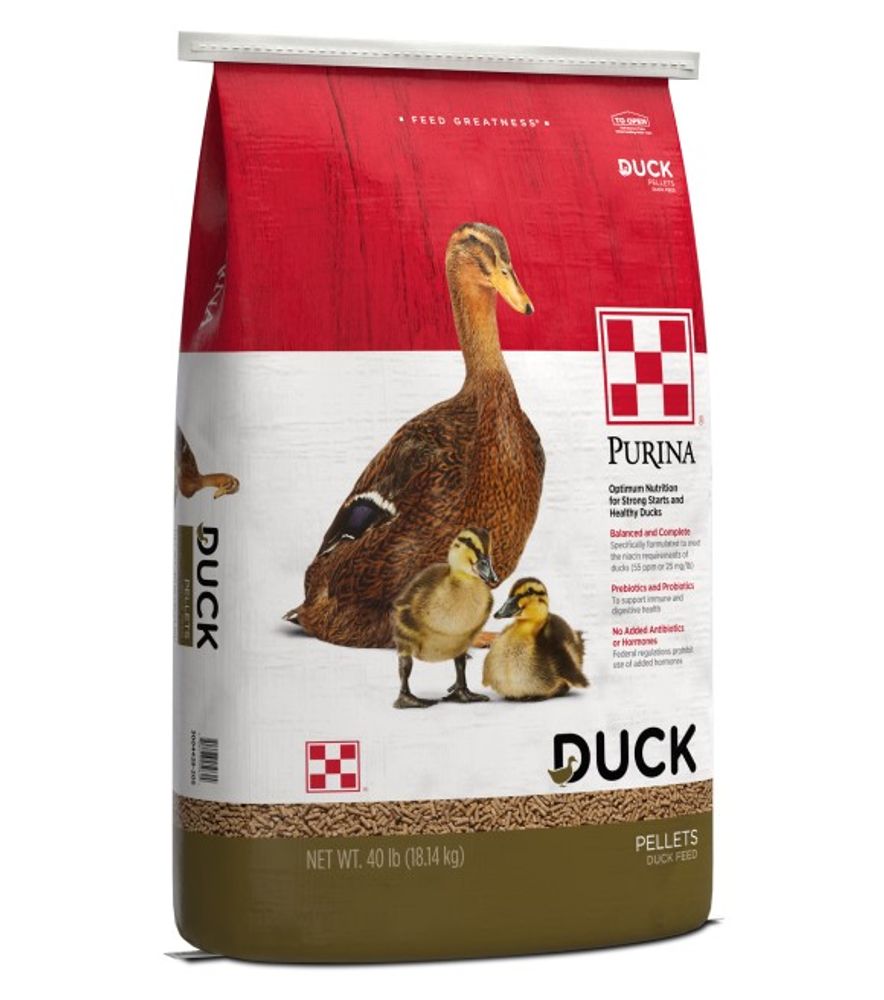 Purina, Duck Pellet, 40 lb