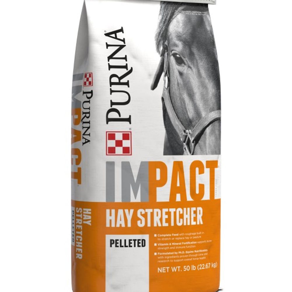 Purina, Impact Hay Stretcher, 50 lb