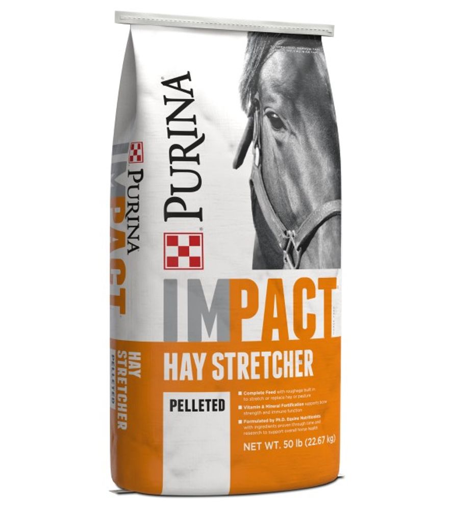 Purina, Impact Hay Stretcher, 50 lb