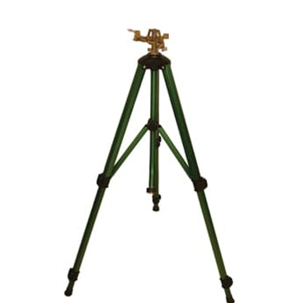 Green Aluminium Telescoping Tripod Sprinkler