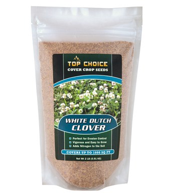 Top Choice, White Clover Seed, 2 lb | Wilco