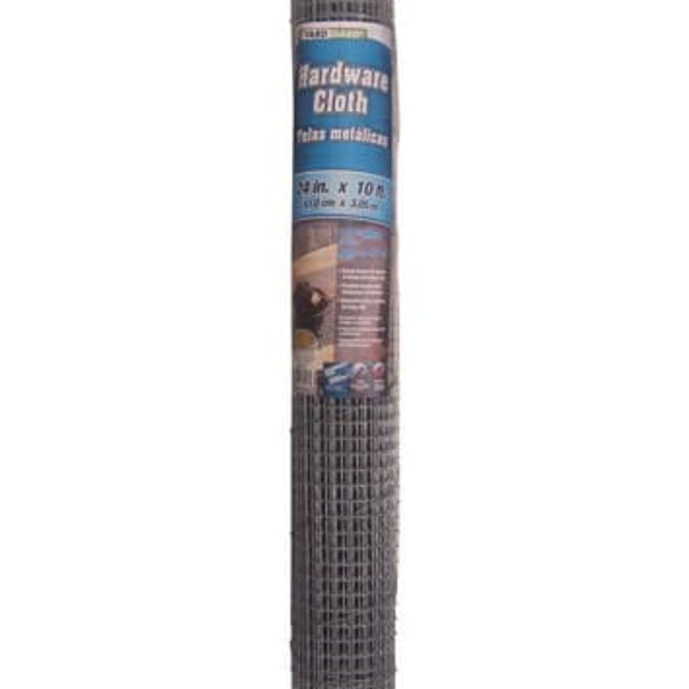 Galvanized Mesh Hardware Cloth, 24 in. X 10 ft.