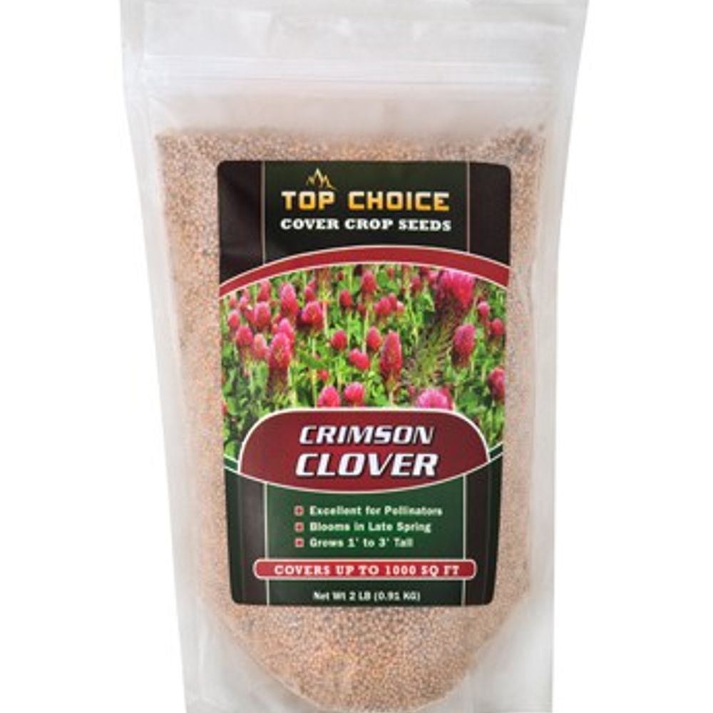 Top Choice, Crimson Clover Seed, 2 lb