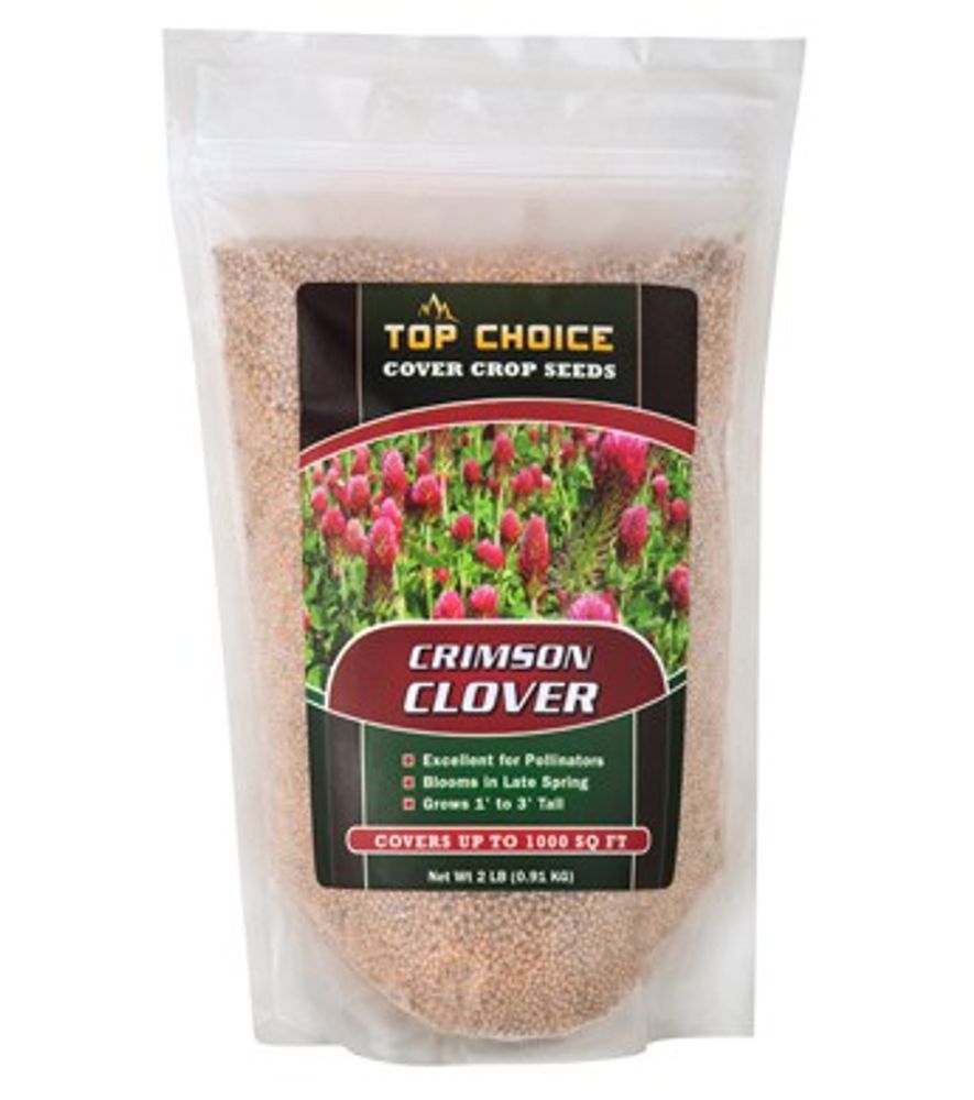 Top Choice, Crimson Clover Seed, 2 lb