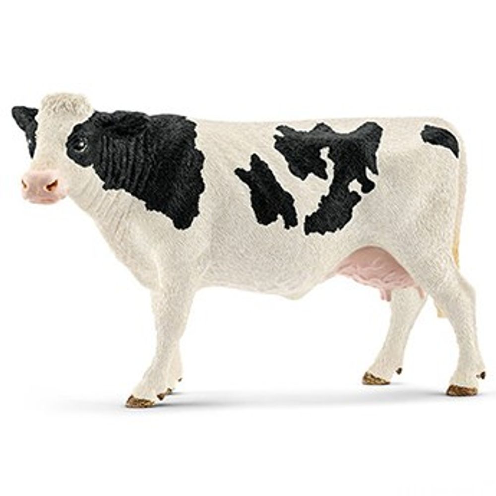 Schleich, Holstein Cow Toy Figure, 13797