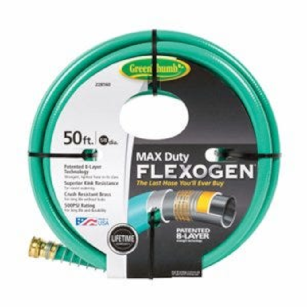 Green Thumb, Flexogen Hose, 5/8" x 50'