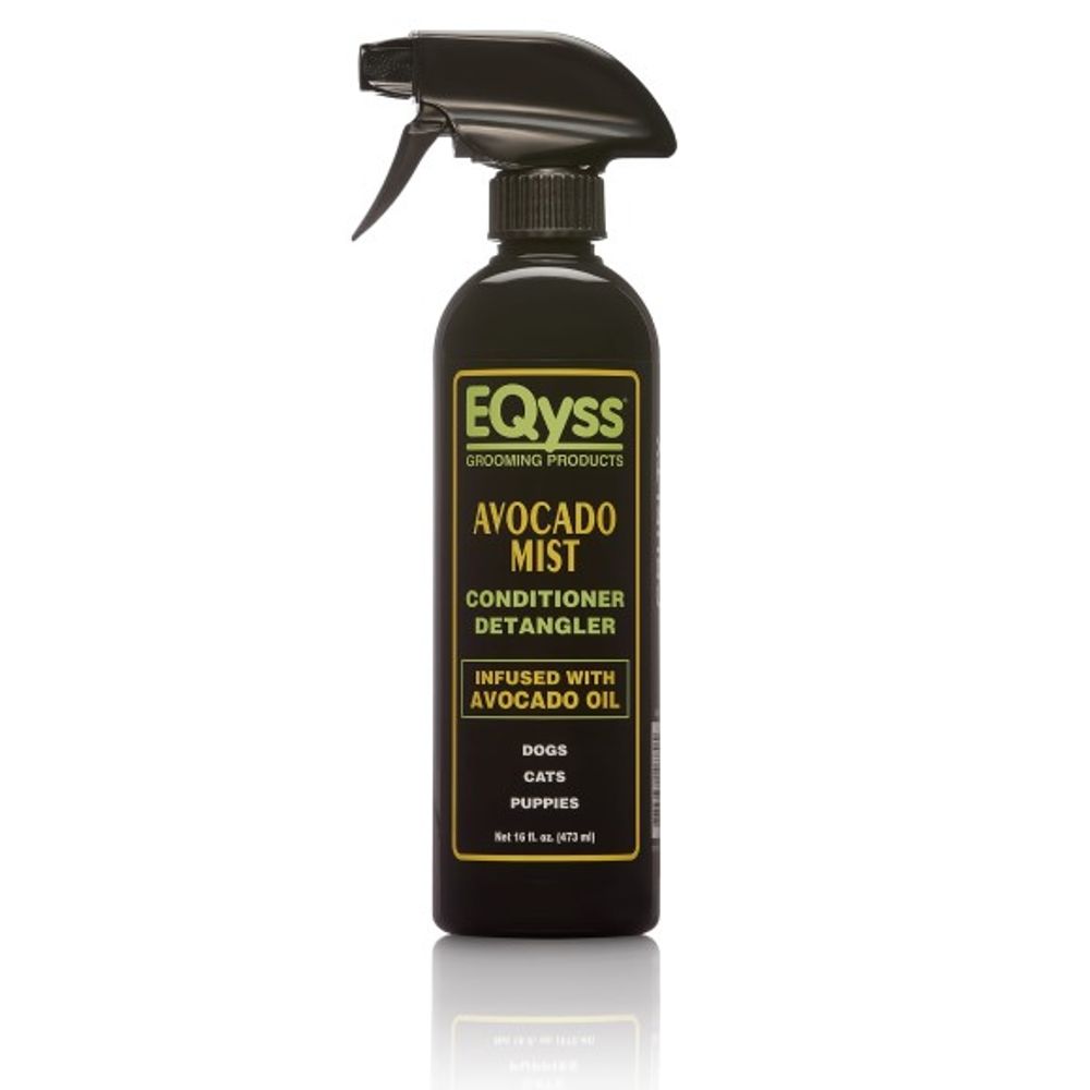 EQyss, Avocado Mist Pet Coat Conditioning Spray, 16 oz
