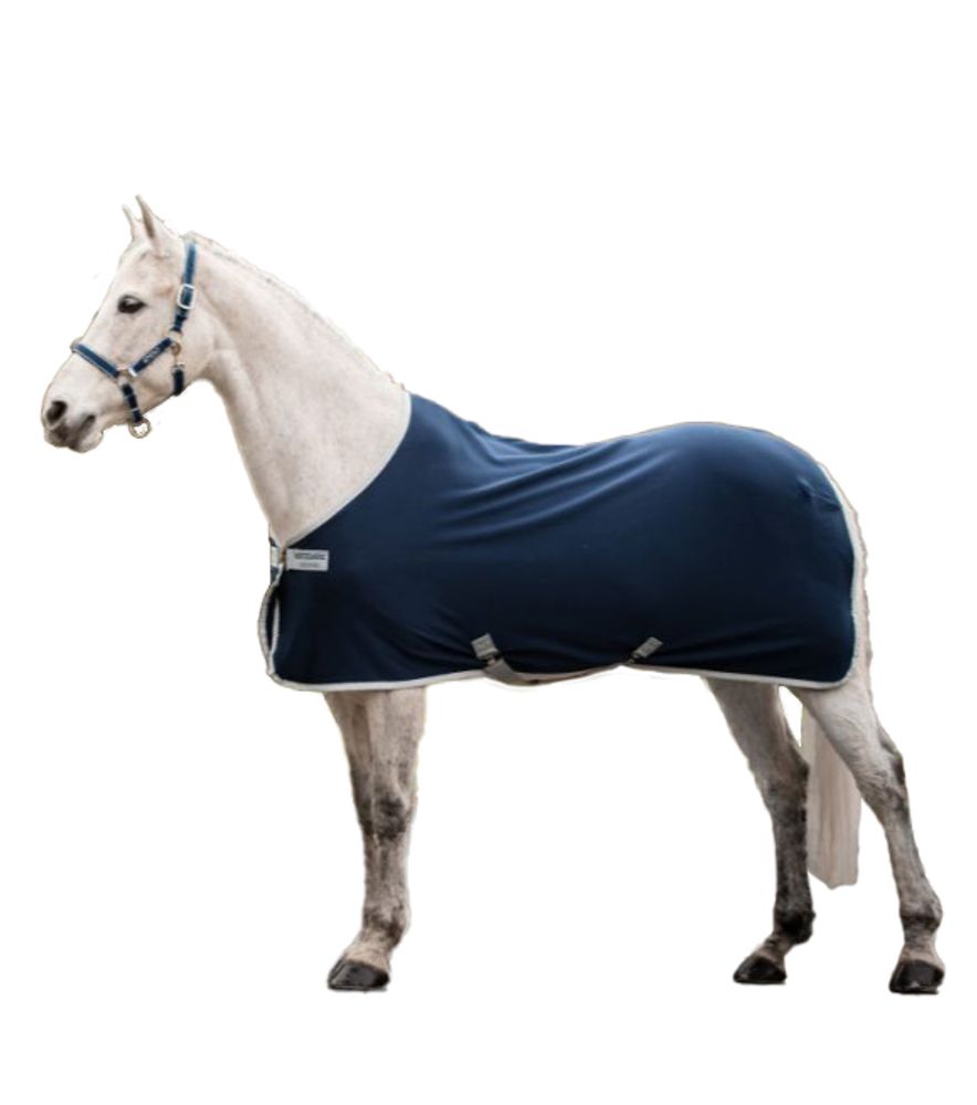 Horseware Ireland, Amigo Navy/Silver Jersey Cooler