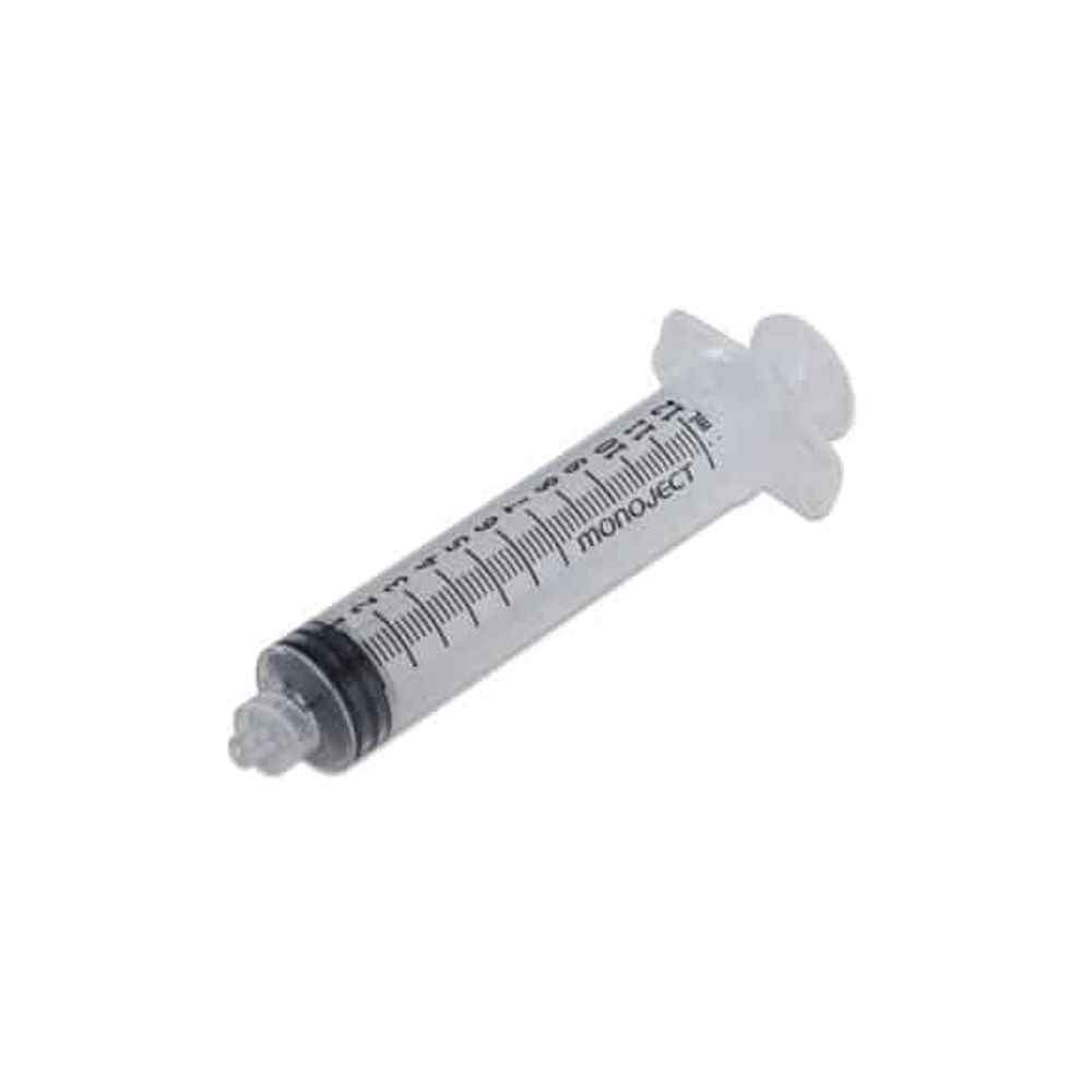 Monoject Luer Tip Syringe, 12CC
