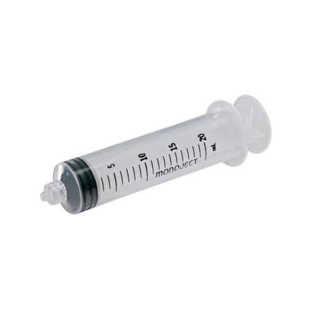 Monoject Juer Lock Tip Syringe, 20CC
