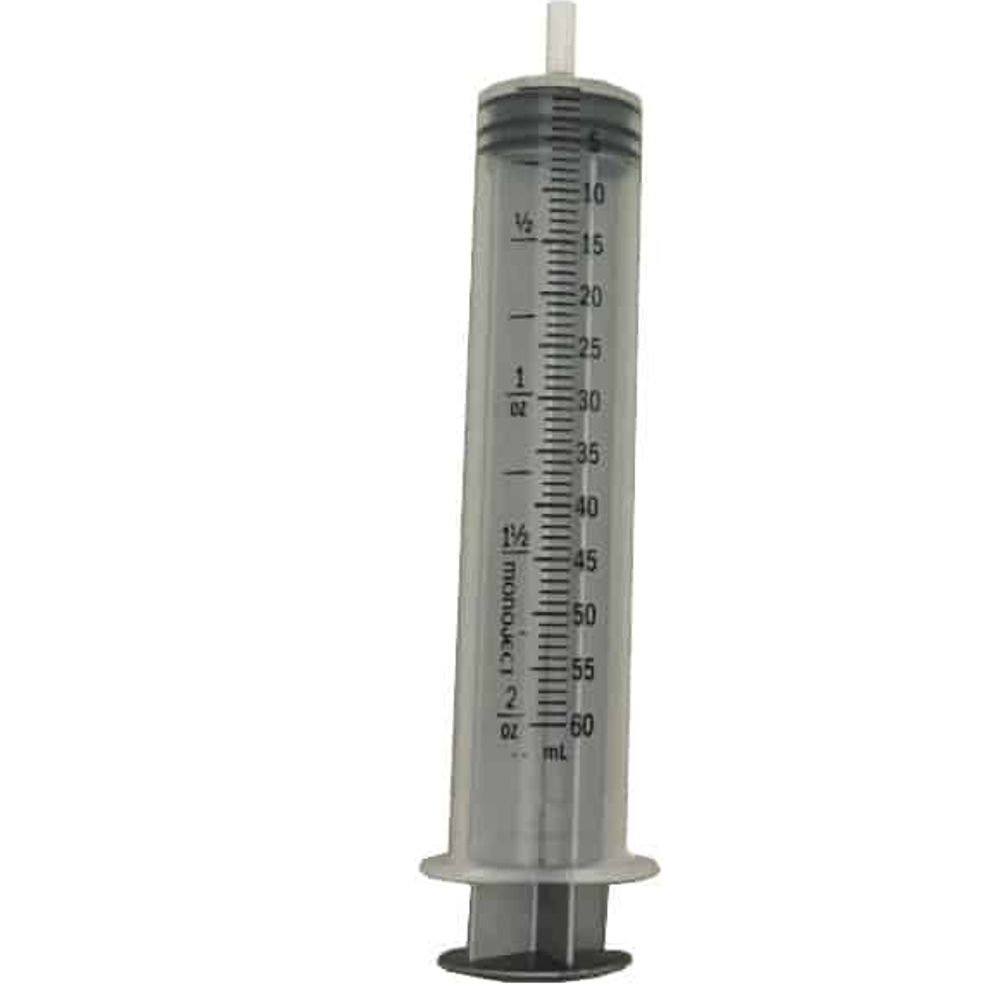 Monoject Luer Tip Syringe, 60CC