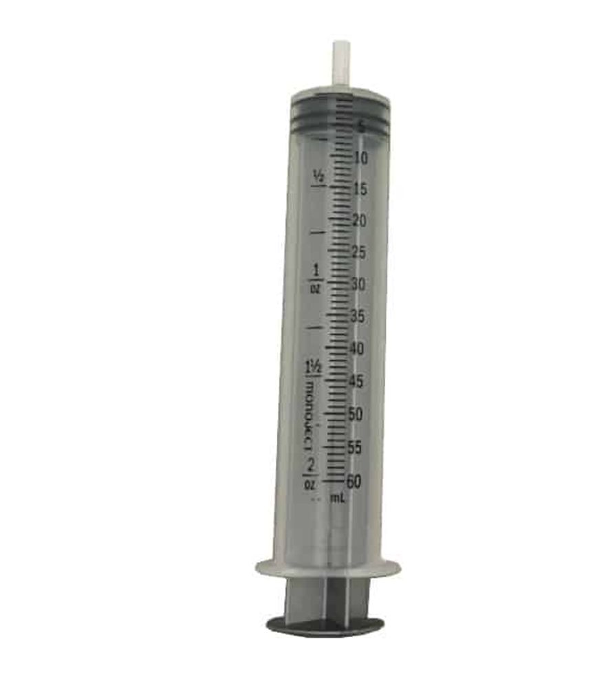 Monoject Luer Tip Syringe, 60CC