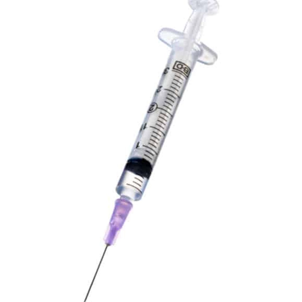 Monoject 22 Gauge Syringe, 3CC