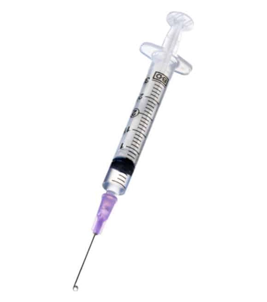 Monoject 22 Gauge Syringe, 3CC