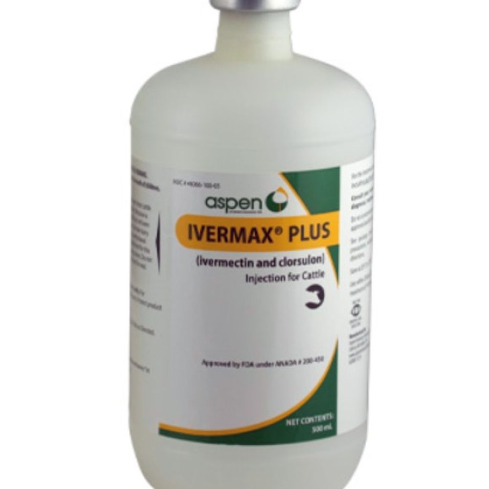 Aspen, IVERMAX Plus Injection, 500ml.